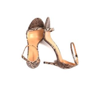 Banana Republic Bare High Heel Snake Skin Size 8
